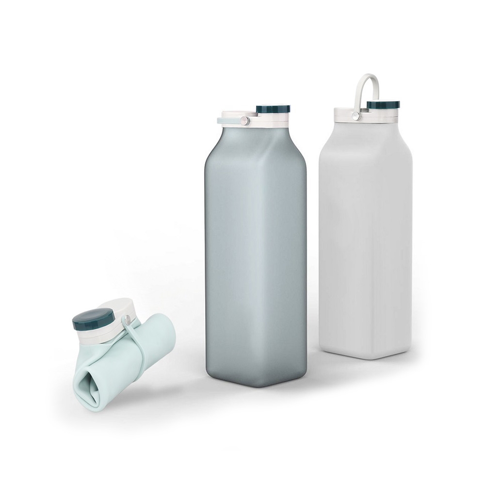 Silicone Drinking Collapsible Water Bottle